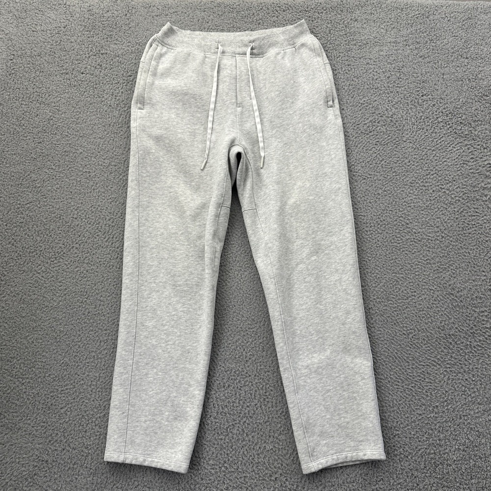 Lululemon Steady State Classic Fit Sweatpants Light Gray Men's Small x 28